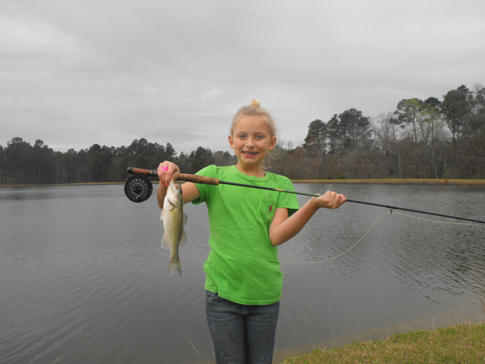 1st Fish on Fly