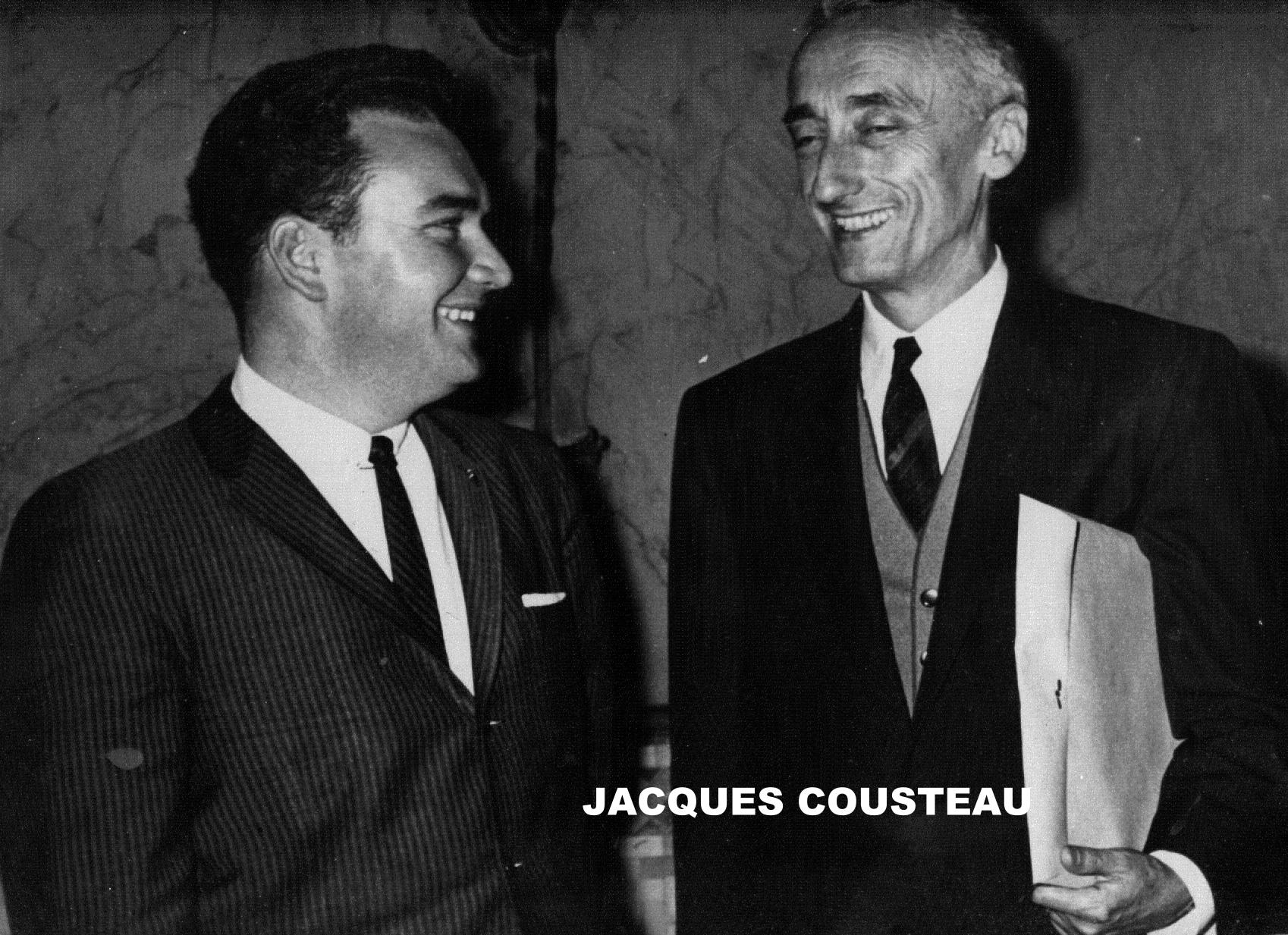 Me and Jacques Cousteau