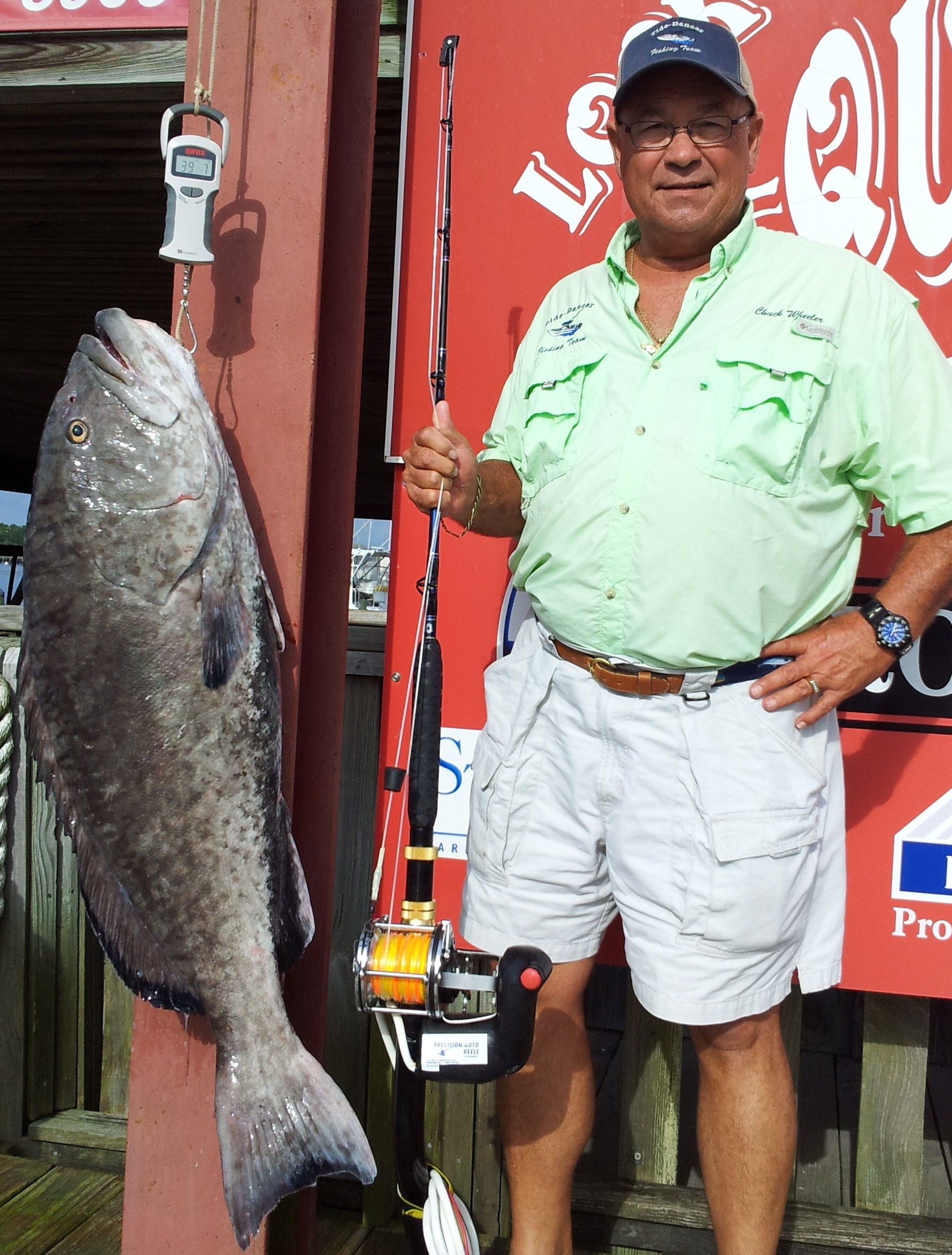 Personal best for me. 40 lb. Gag Grouper