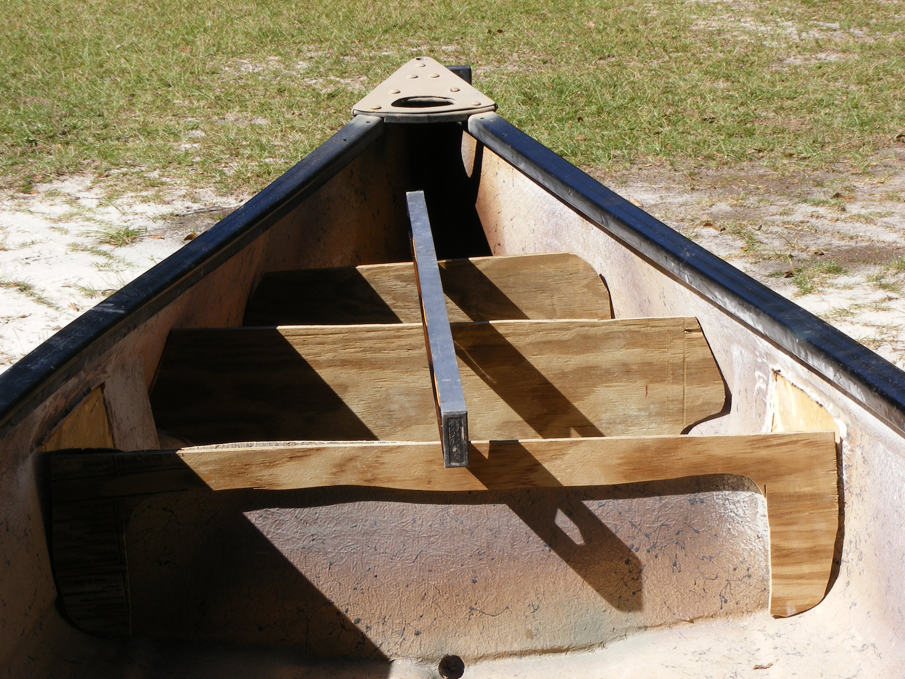 stringers for the front deck