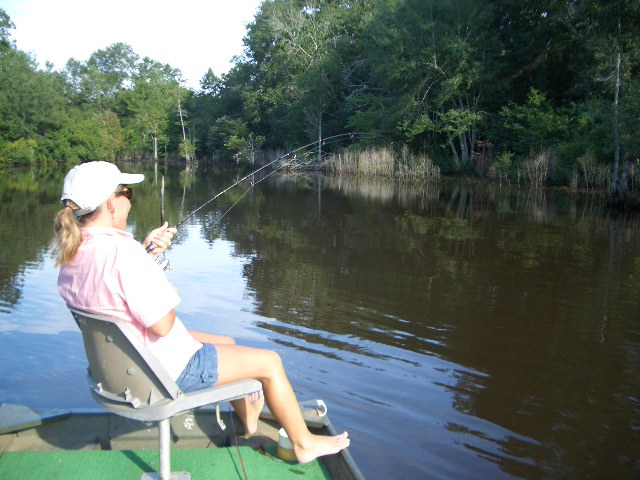 The BIG one.. Broke her line...