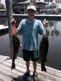 My nephews first grouper trip...caught a cobie too