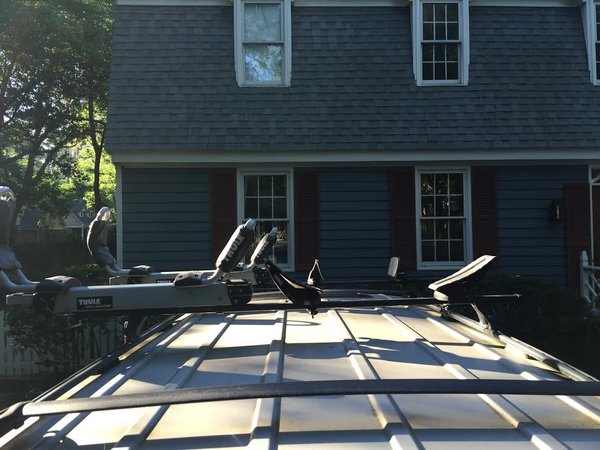 top of vehicle