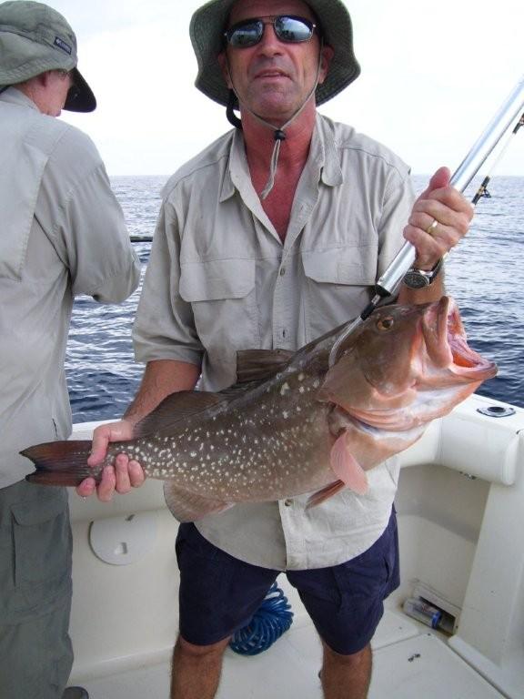 Charlie's winning Grouper!