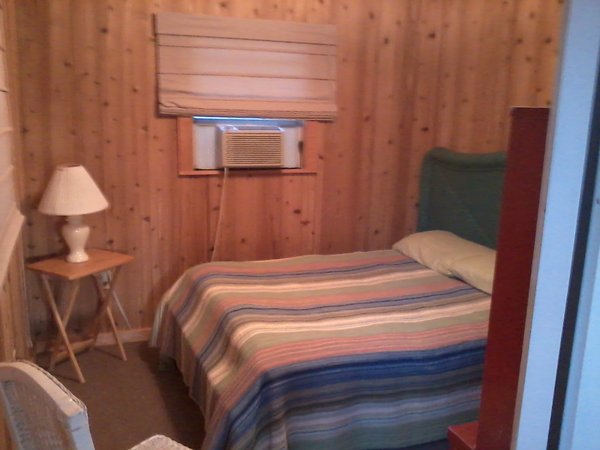looking in ex bedroom from porch