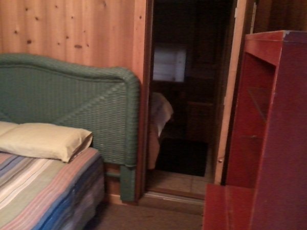from x bedroom looking in to trailer