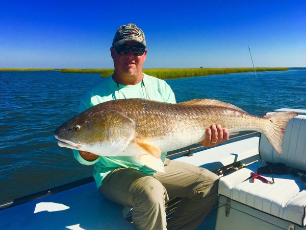 Big red of the weekend....35 Lbs