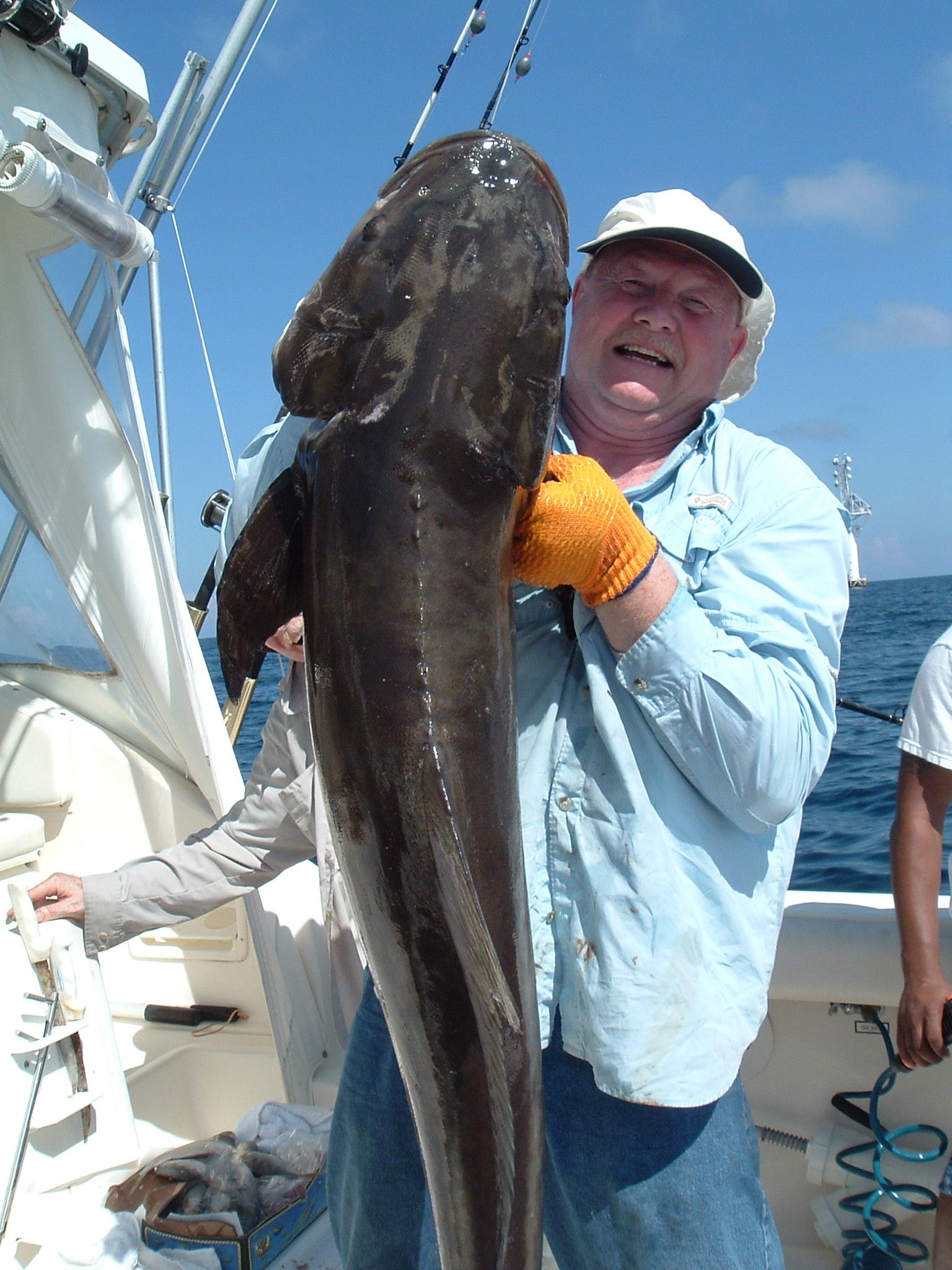 Steve Canfield with his new friend:)